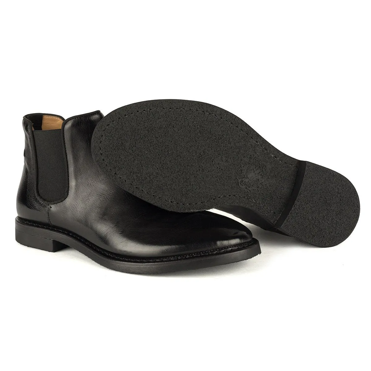 ABEL 55044Black Chelsea Boots