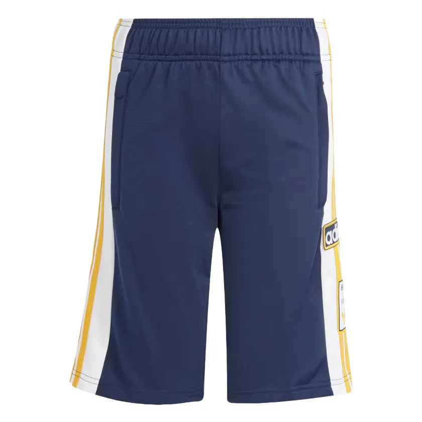 Adidas Originals sports shorts for boys Adibreak IN2118 indigo-white-gold yellow 