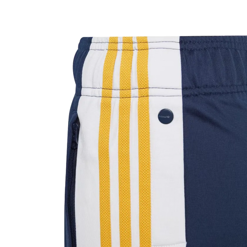 Adidas Originals sports shorts for boys Adibreak IN2118 indigo-white-gold yellow 