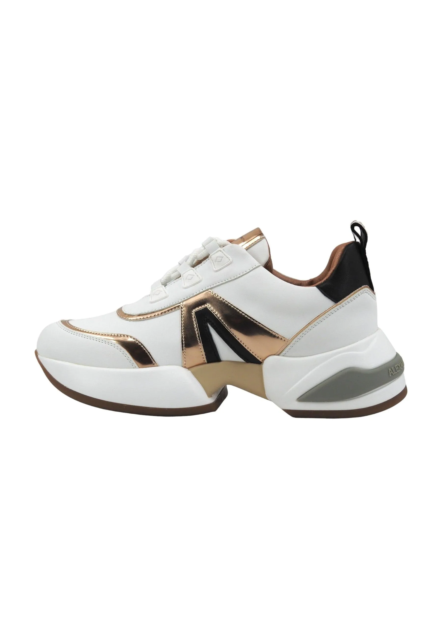 ALEXANDER SMITH Marble Woman Sneaker Donna White Copper MBW1237