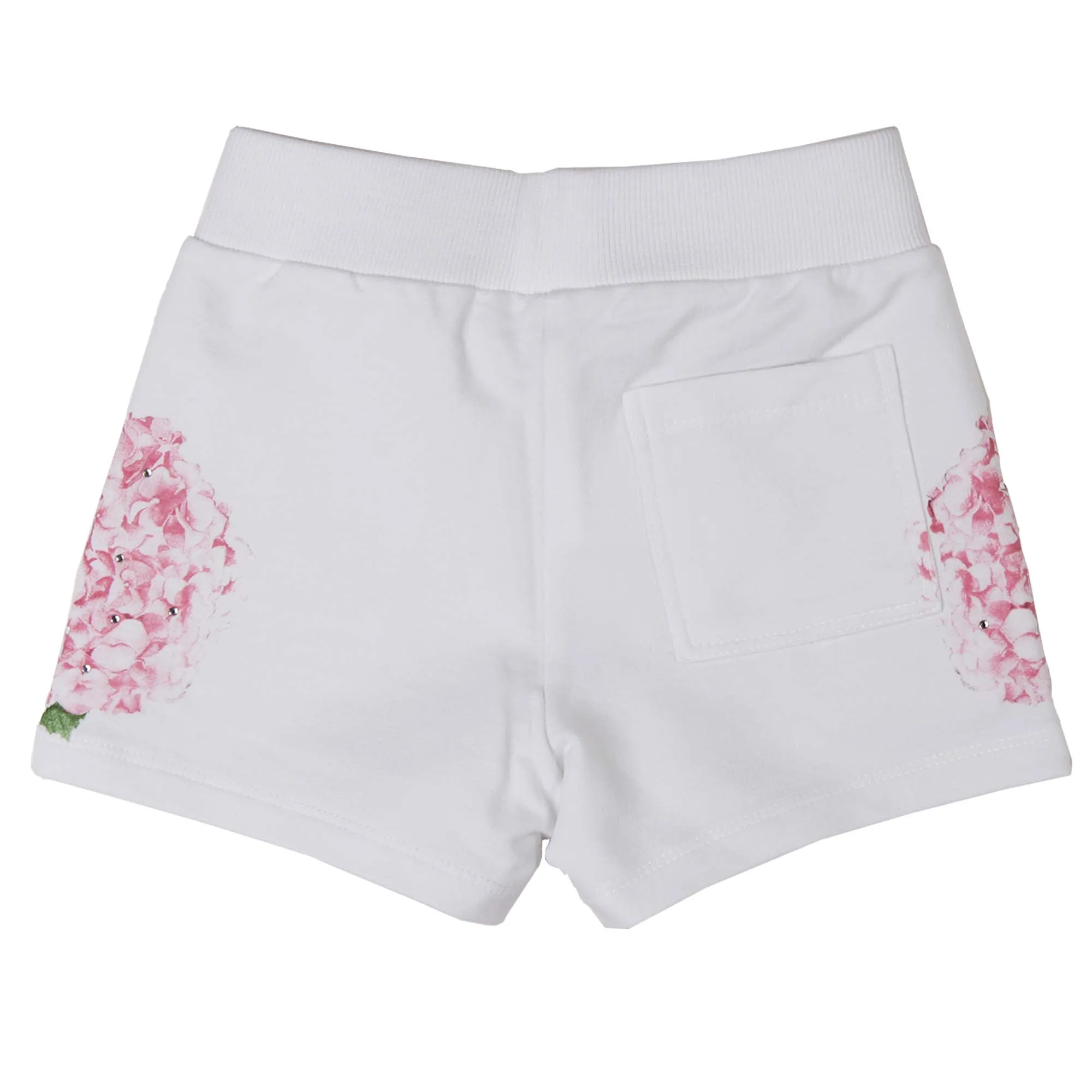 Baby Shorts Con Stampe Ortensie