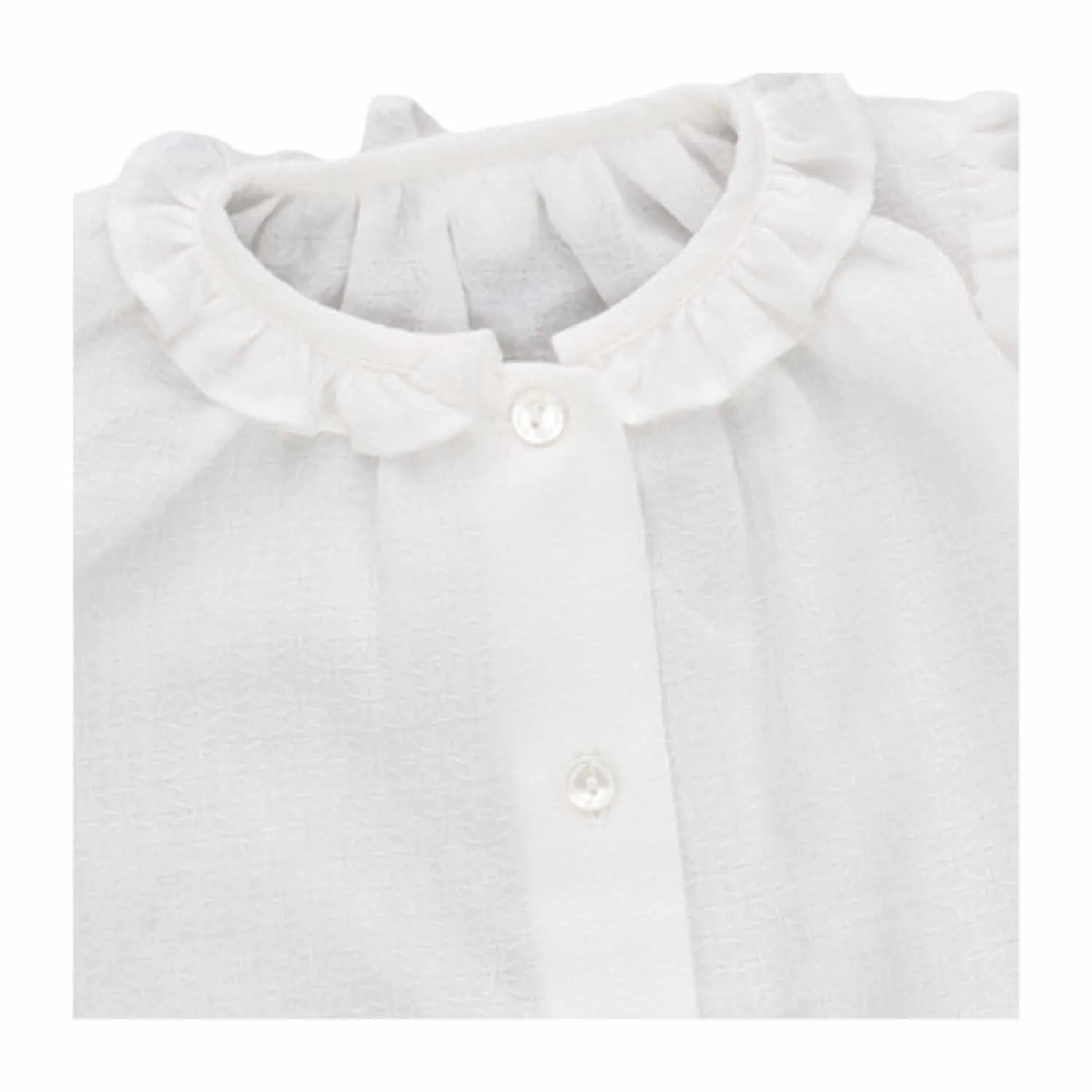 Camicia Rouche Neonata