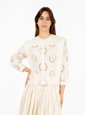 Camicia Soleia fleur de sel beige