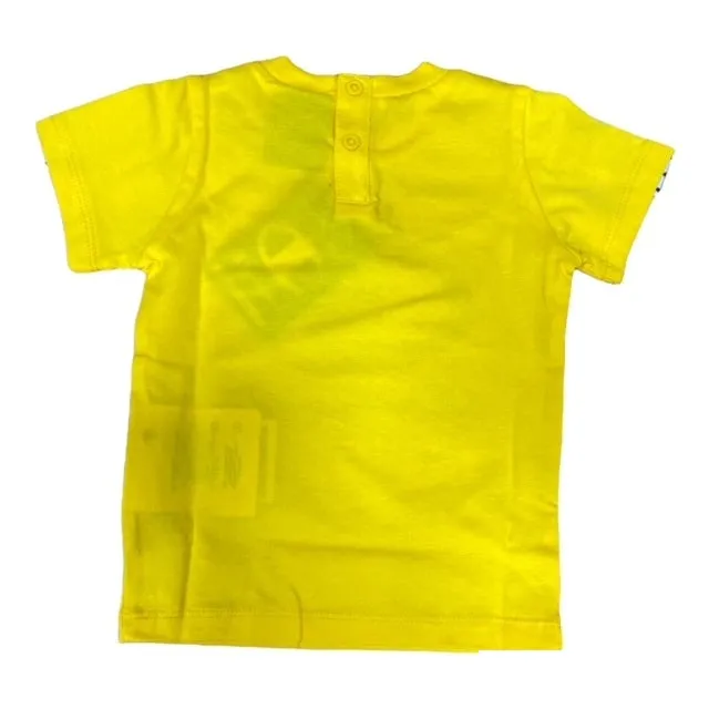 Champion Children's set t-shirt and shorts 305997 YS011 LCD yellow-black