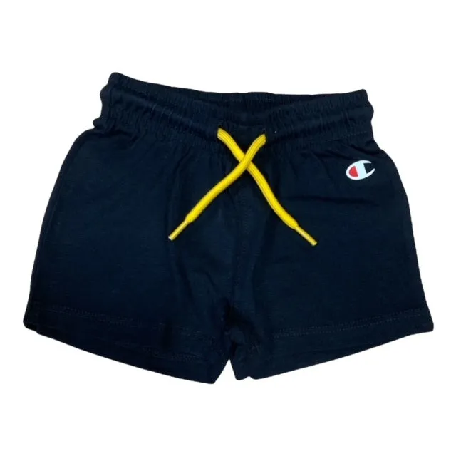 Champion Children's set t-shirt and shorts 305997 YS011 LCD yellow-black