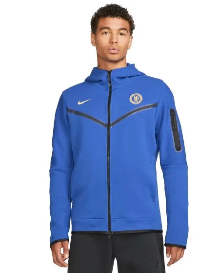 Felpa Chelsea FC Tech Uomo Russh Blue