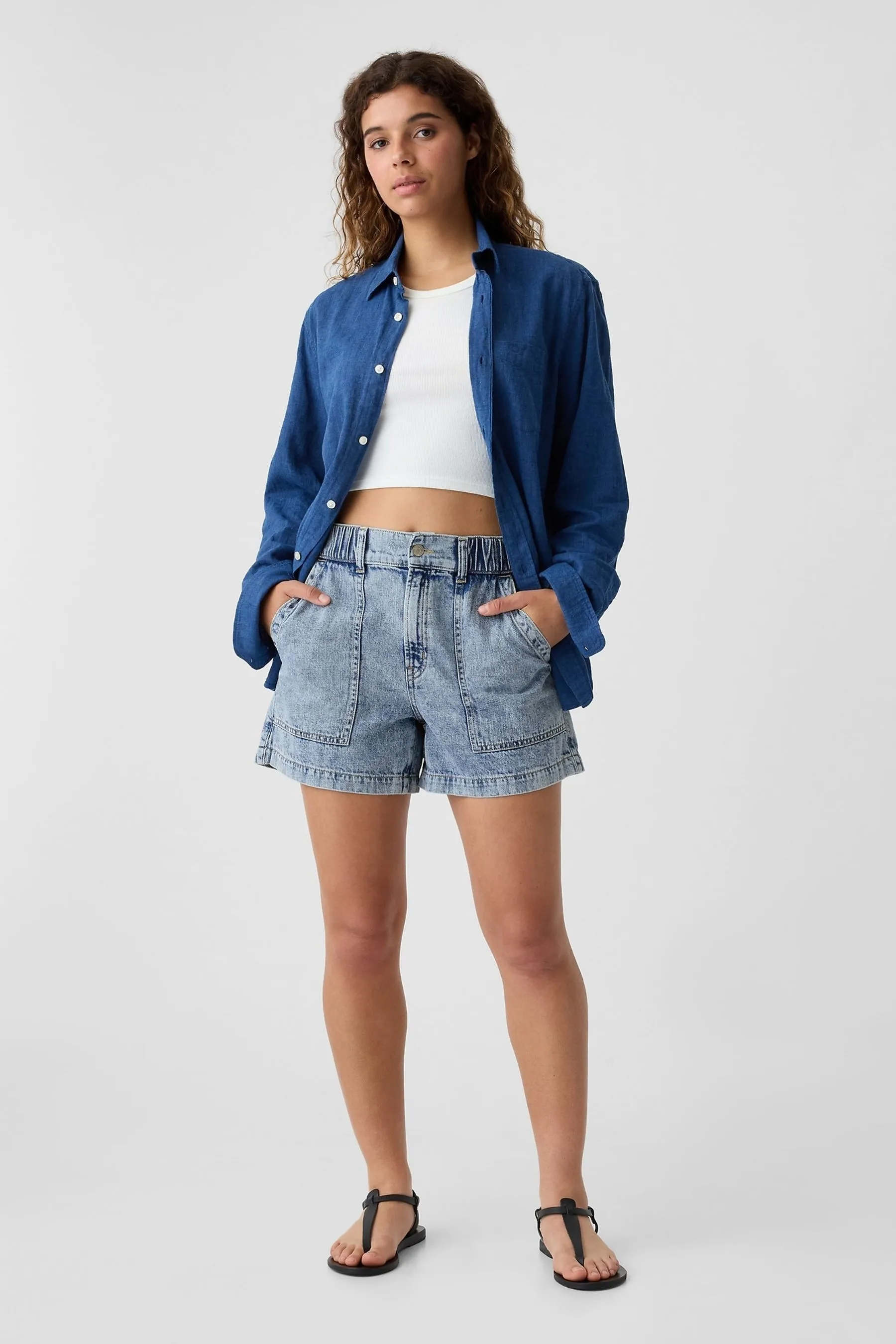 Gap - Shorts multitasche senza chiusura