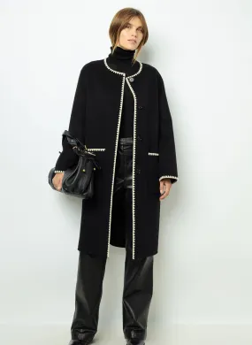  GERARD DAREL   LILIA - Cappotto in lana | Nero