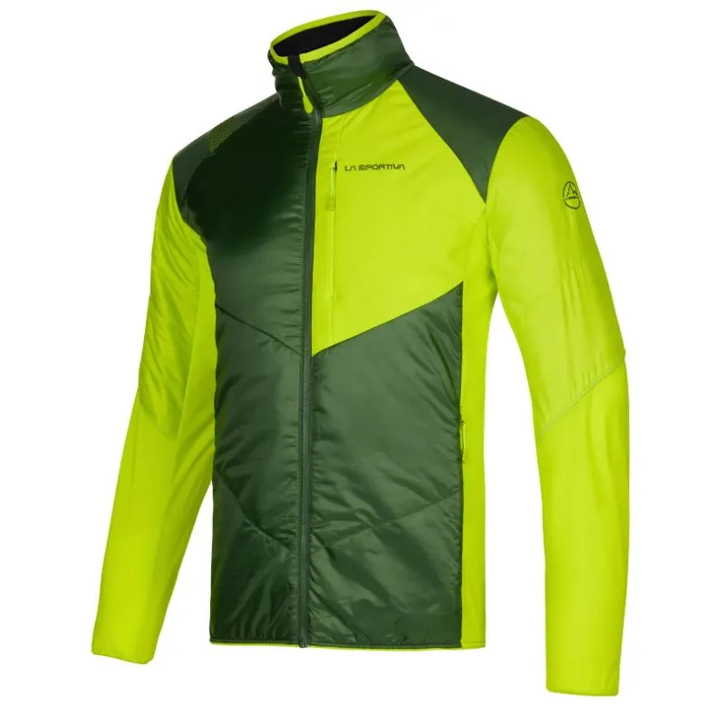 Giacca da sci La Sportiva Ascent Primaloft Jkt M (Forest/Lime Punch)