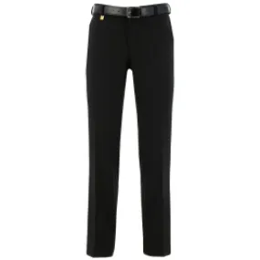 Henk ter Horst Wol Terlenka Stretch Pantalon Black