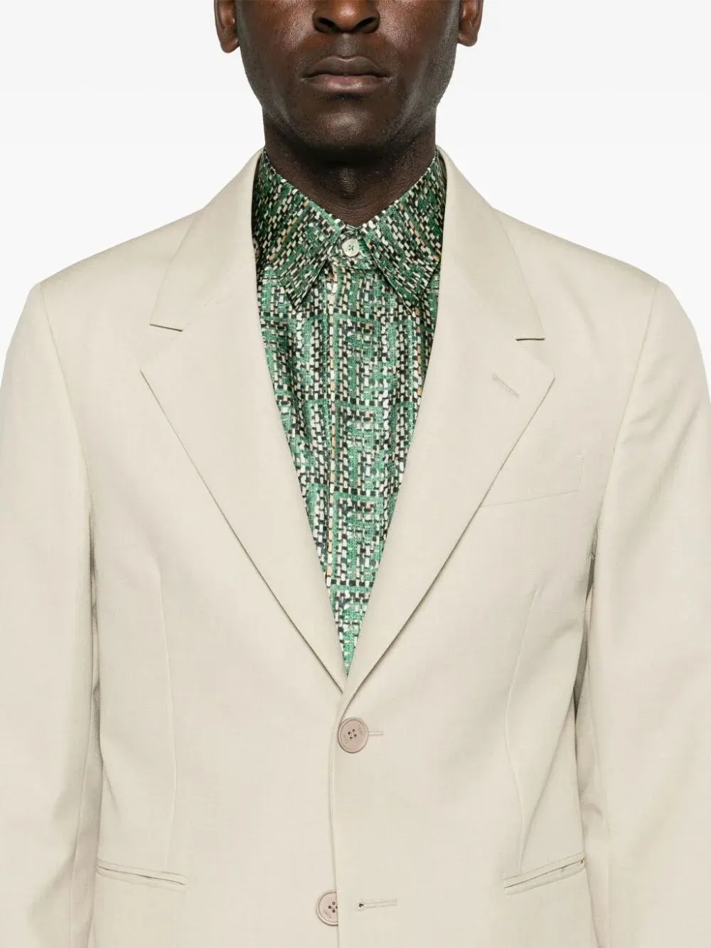 `Herb Dyeing` Blazer