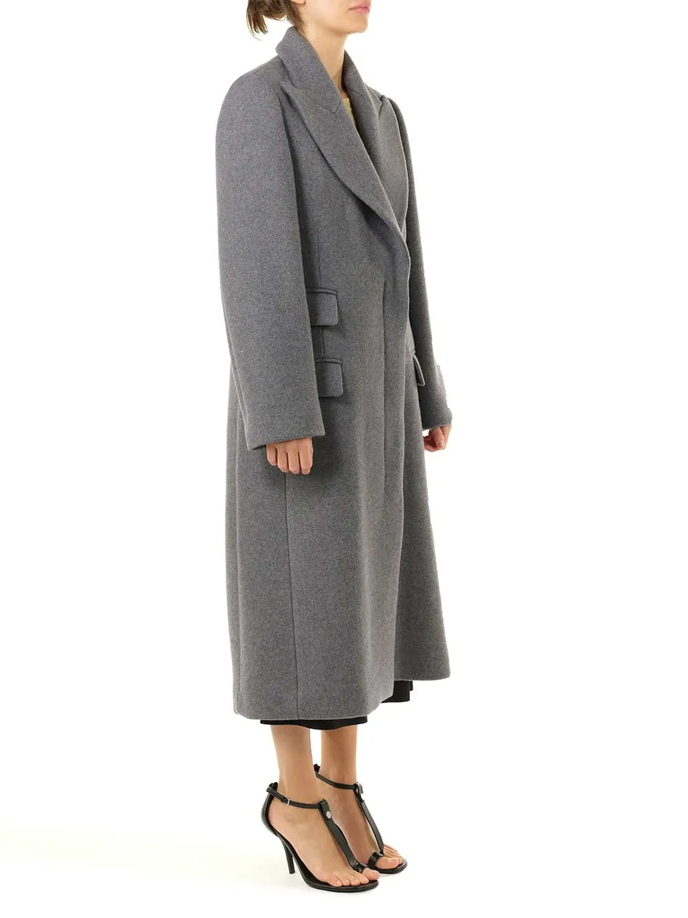   Loewe  Cappotto lungo lana e cashmere  