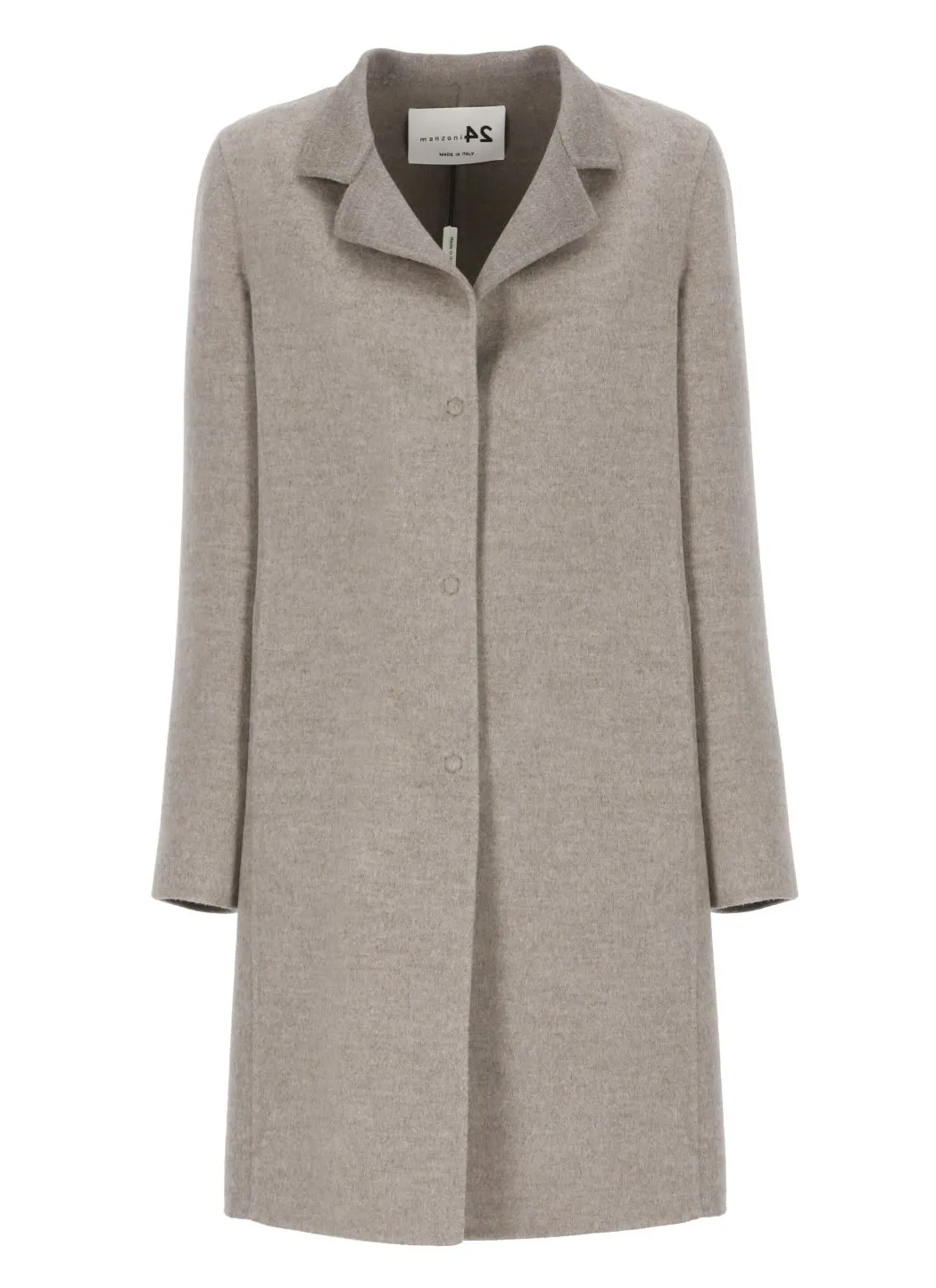  Manzoni 24 Cappotto in cashmere e lana 