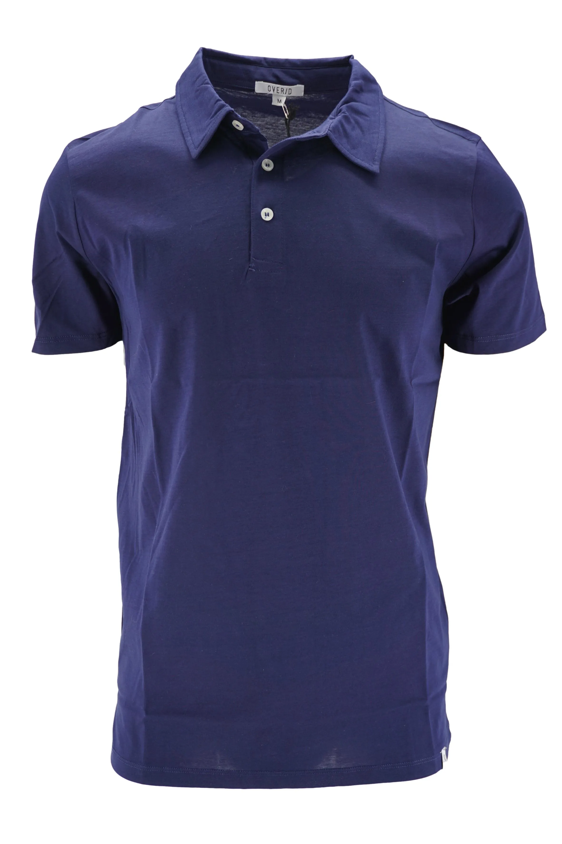 Mercerized Cotton Polo Shirt / Blue