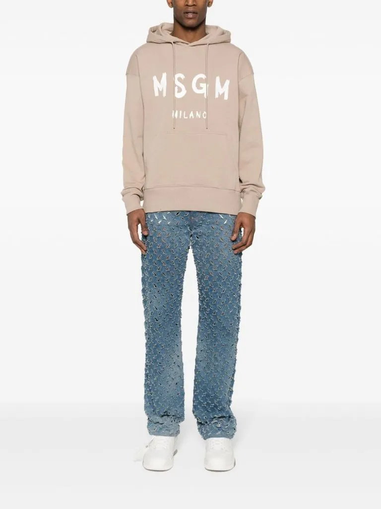 msgm Felpa con logo