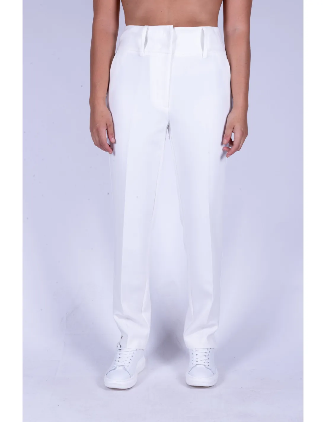 Pantalon blanc femme Shelly Pant Guess