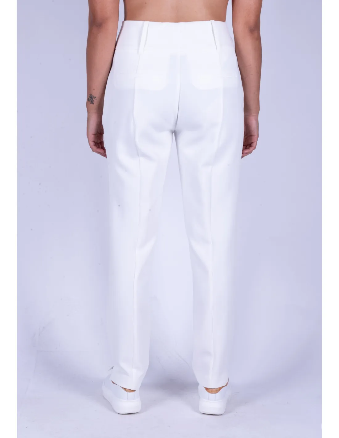 Pantalon blanc femme Shelly Pant Guess