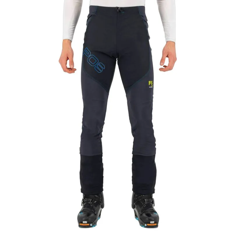 Pantalon de ski KARPOS ALAGNA LITE (BLACK/DIVA BLUE) homme