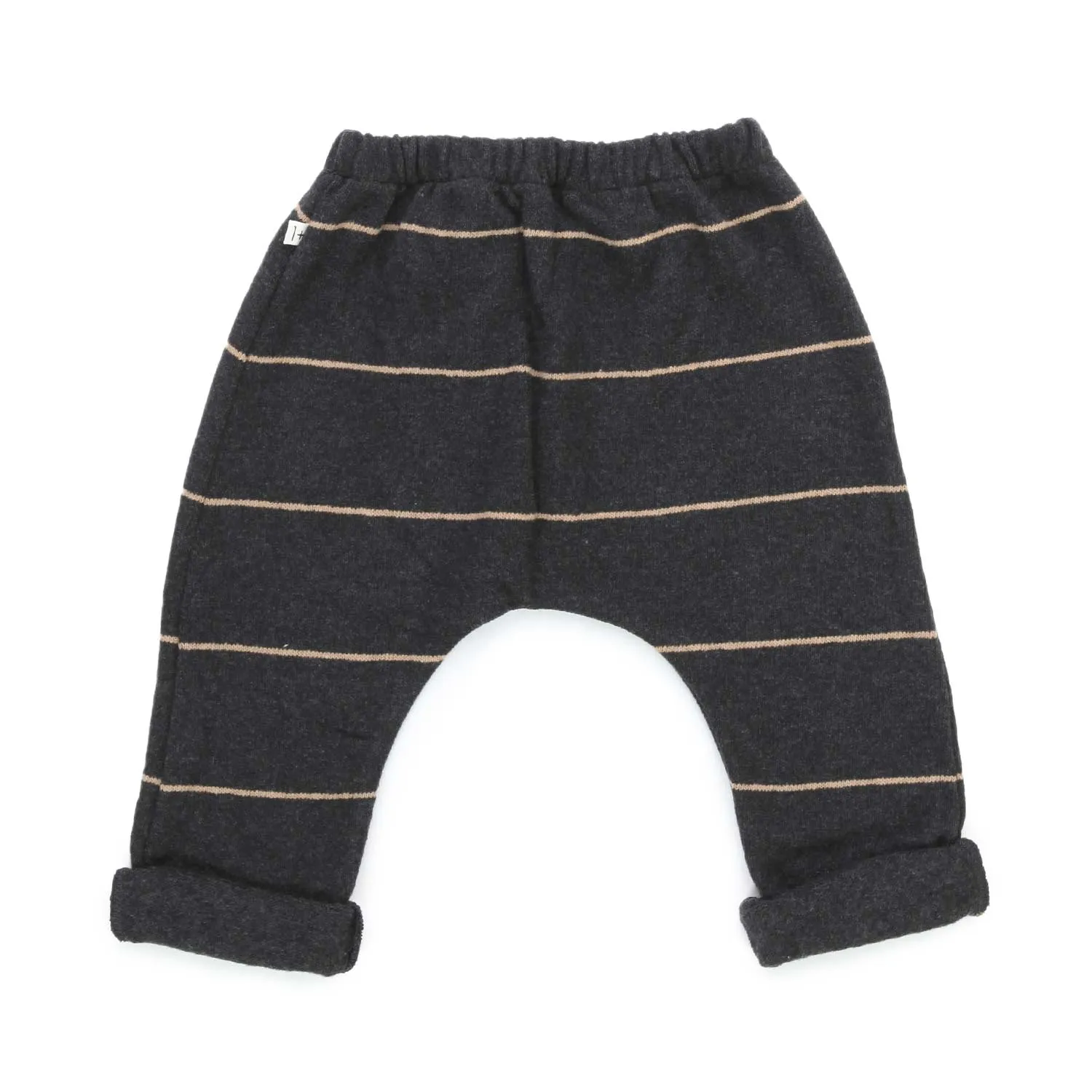 Pantalone Charles Nero Baby Unisex