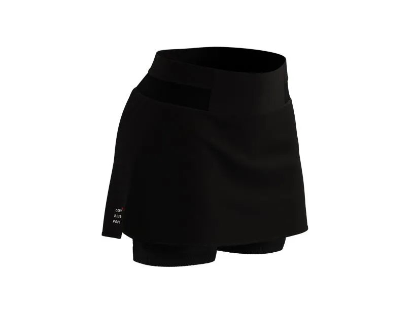 PANTALONE COMPRESSPORT PERFORMANCE SKIRT W'S - BLACK