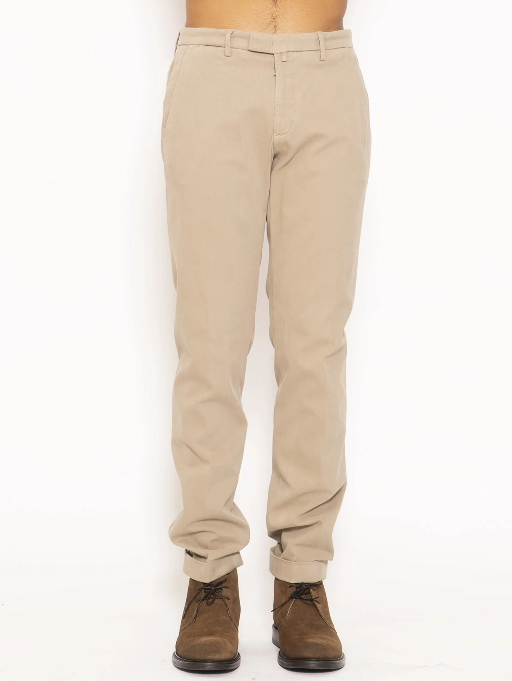 Pantalone in Modal - Beige