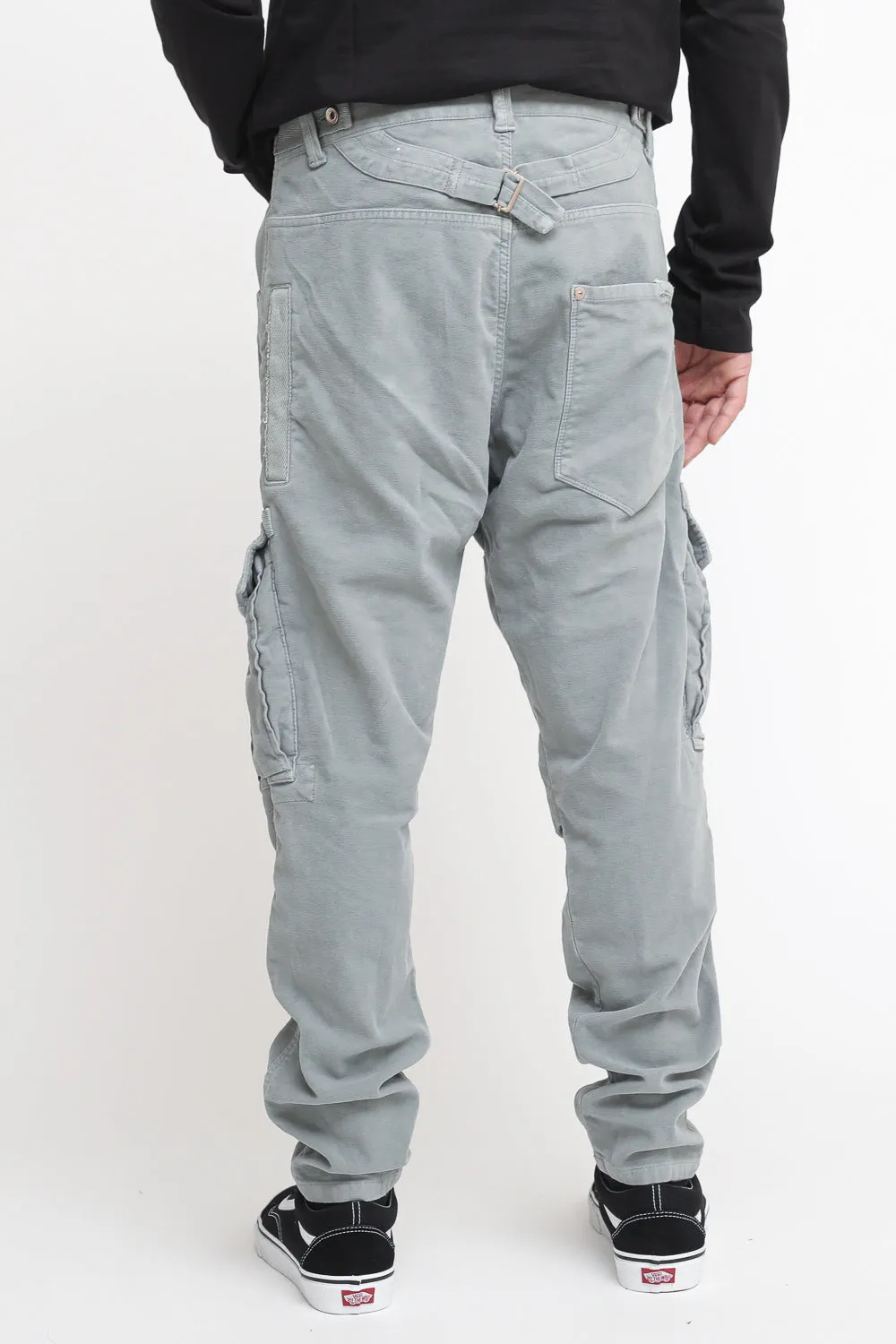 Pantalone Tascone Fustagno - Grigio