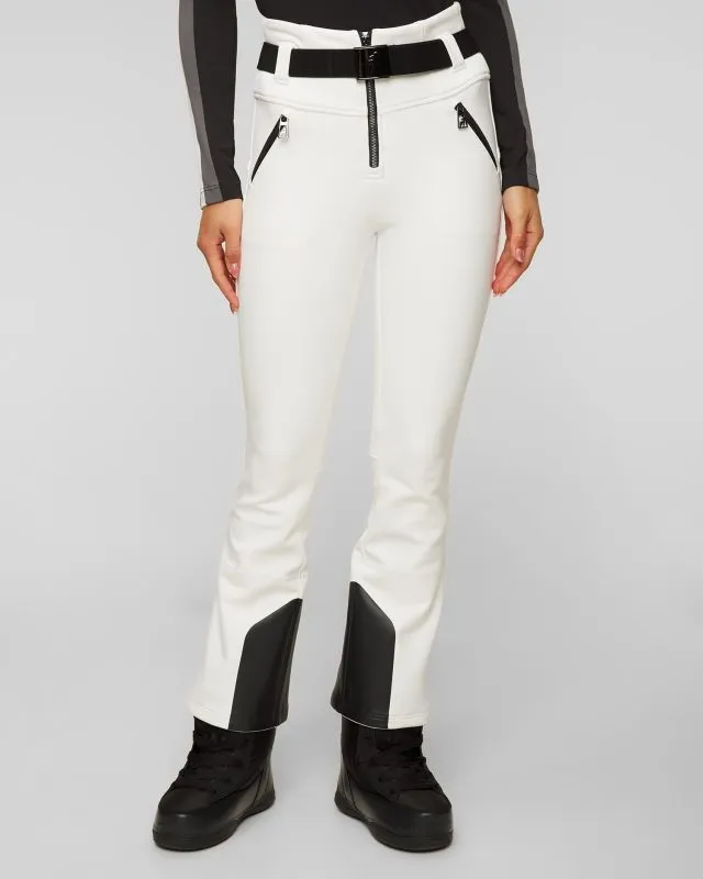 Pantaloni bianchi da sci da donna Toni Sailer Olivia