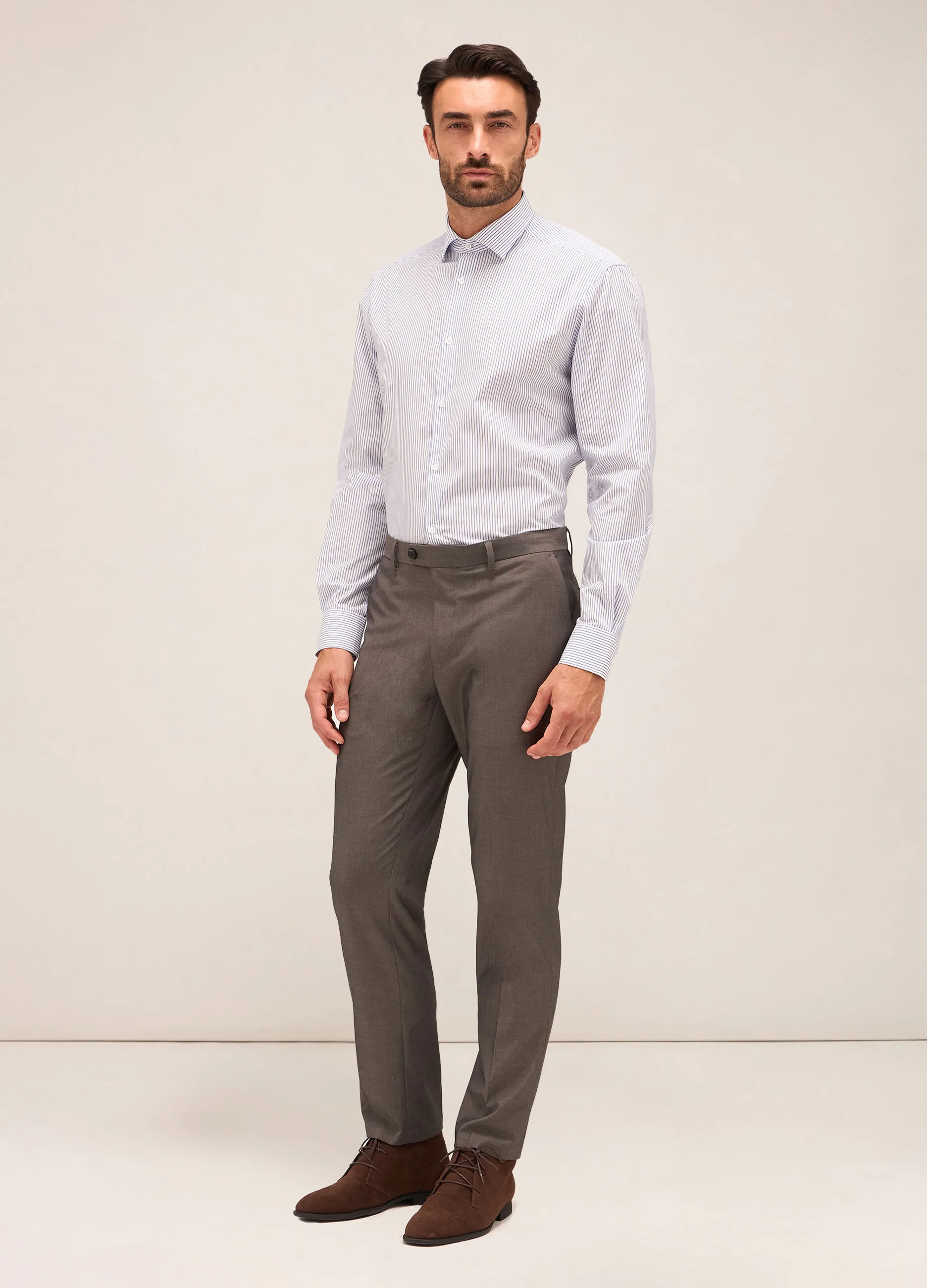 RUMFORD  Pantalone slim fit in tessuto stretch uomo