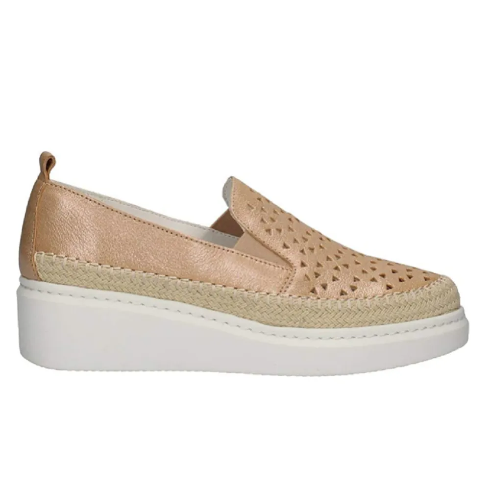 Scarpe da Donna CINZIA SOFT  - Art. V12712 - Slip on Nature beige mocassino comfort