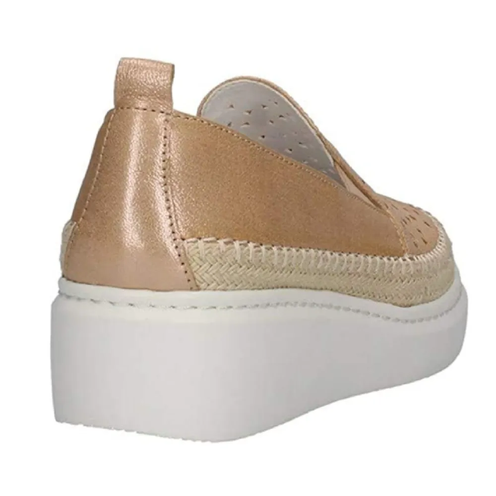 Scarpe da Donna CINZIA SOFT  - Art. V12712 - Slip on Nature beige mocassino comfort