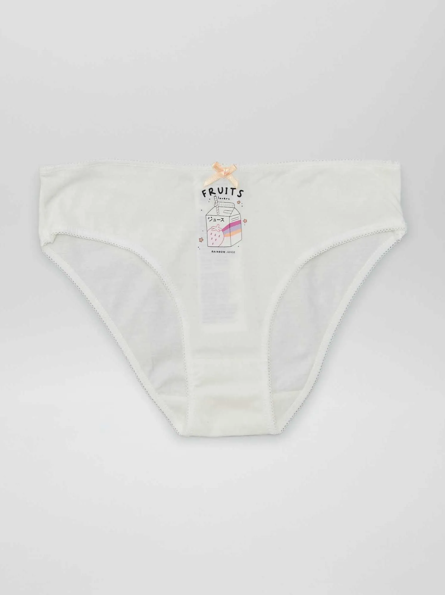 Set di 7 slip - BIANCO