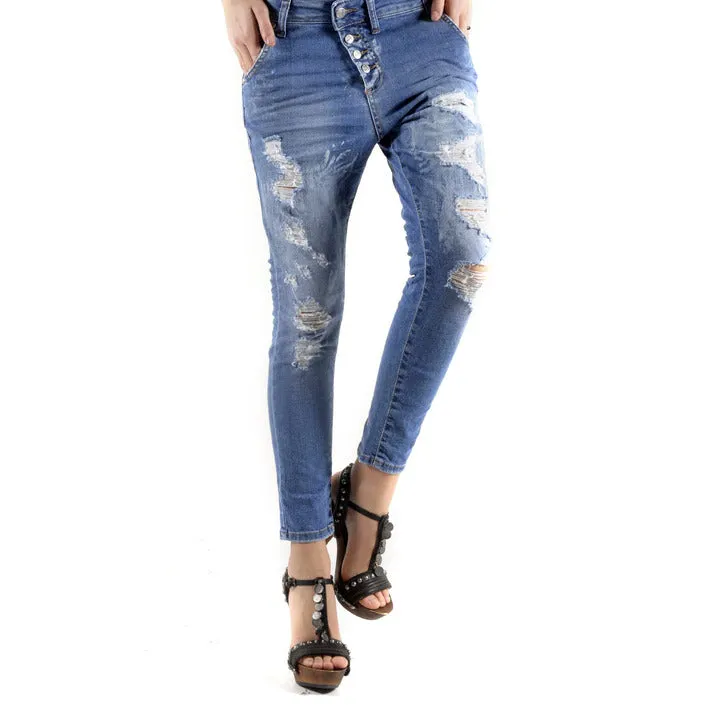 Sexy Woman Jeans Donna