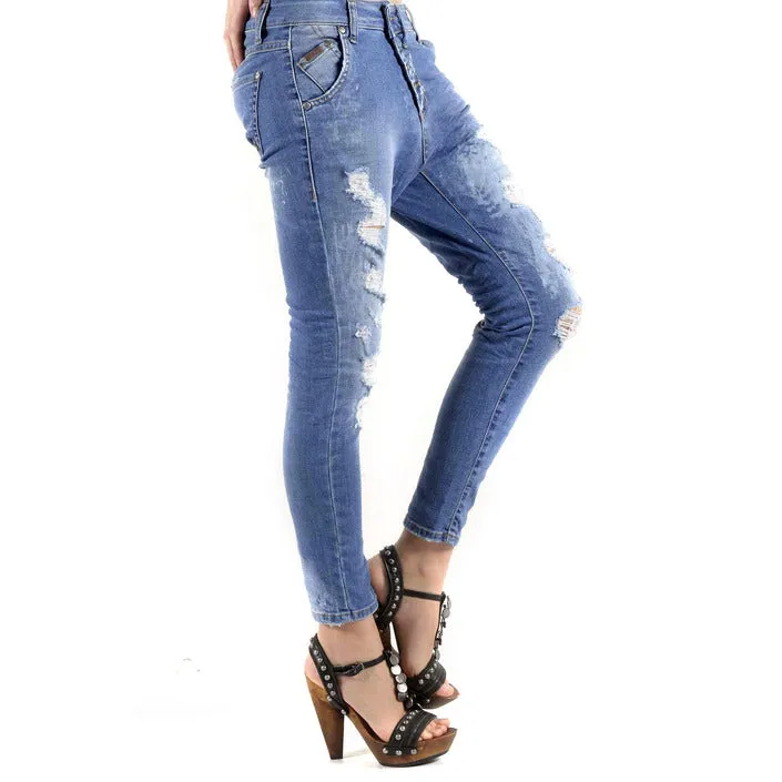 Sexy Woman Jeans Donna