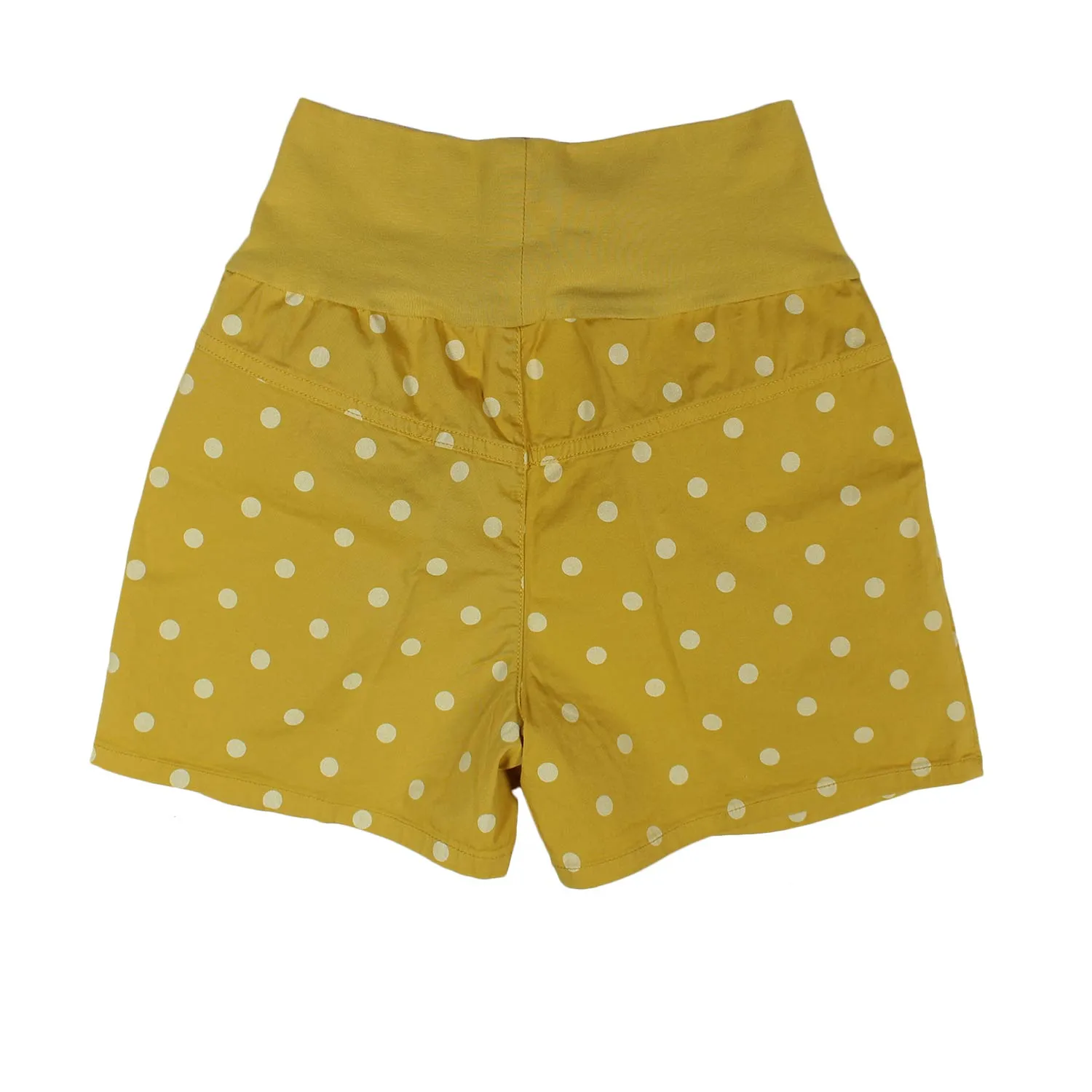 Shorts Girl Gialli A Pois