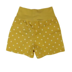 Shorts Girl Gialli A Pois