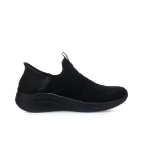 Sneakers slip-on running nere da donna Ultra Flex 3.0 - Cozy Streak