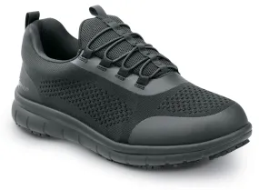 SR MAX  Anniston, Men's, Black, Slip On Athletic Style, EH, MaxTRAX Slip Resistant, Soft Toe Work Shoe