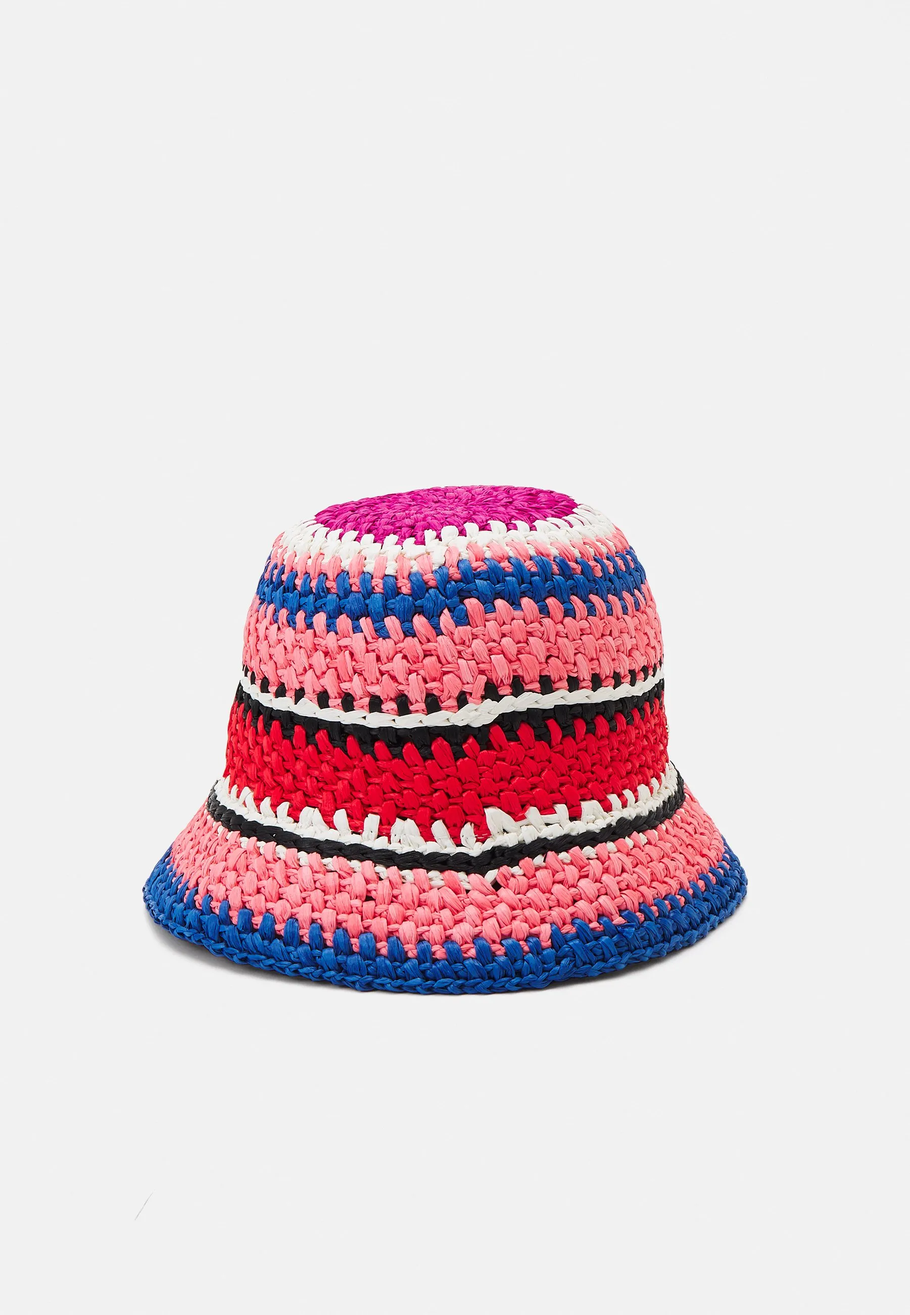 SUNNY STRIPE CROCHET CLOCHE - Cappello