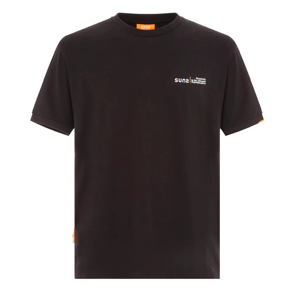 Suns T Shirt Paolo TSS41001U V1 Black