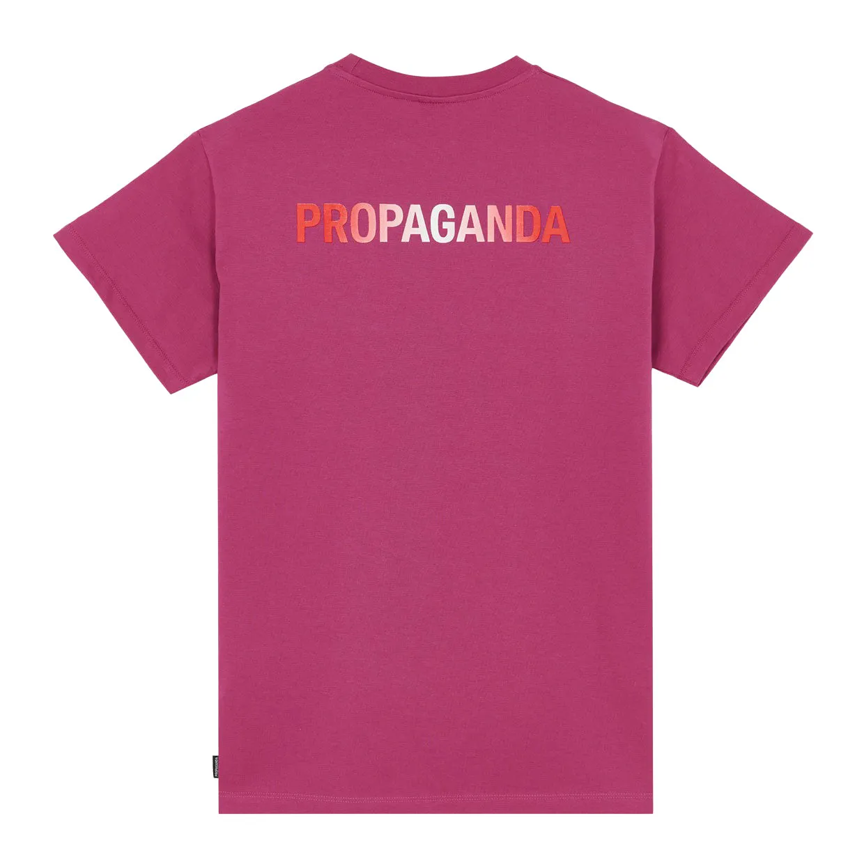 T-shirt Propaganda Logo Gradient Viola