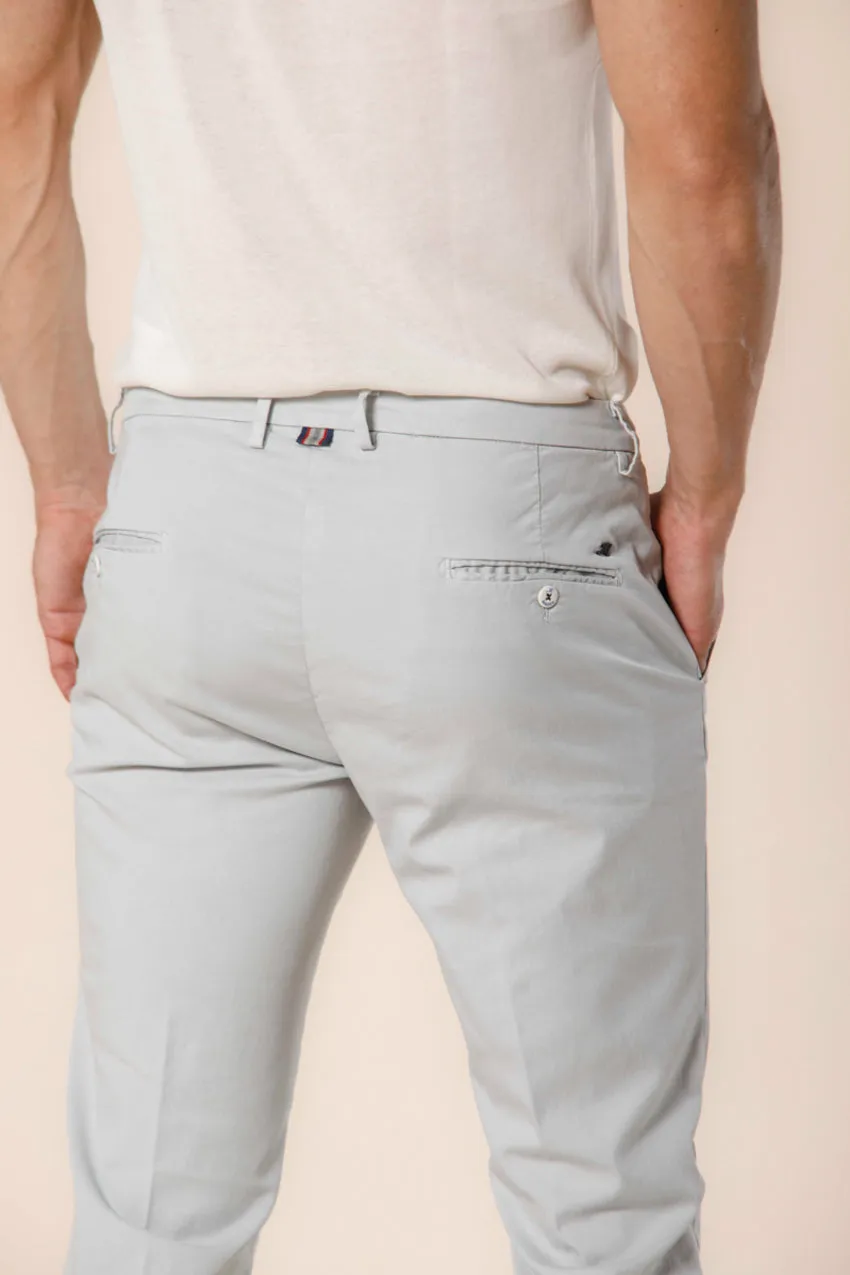 Torino Summer Color pantalon chino homme en coton et tencel slim