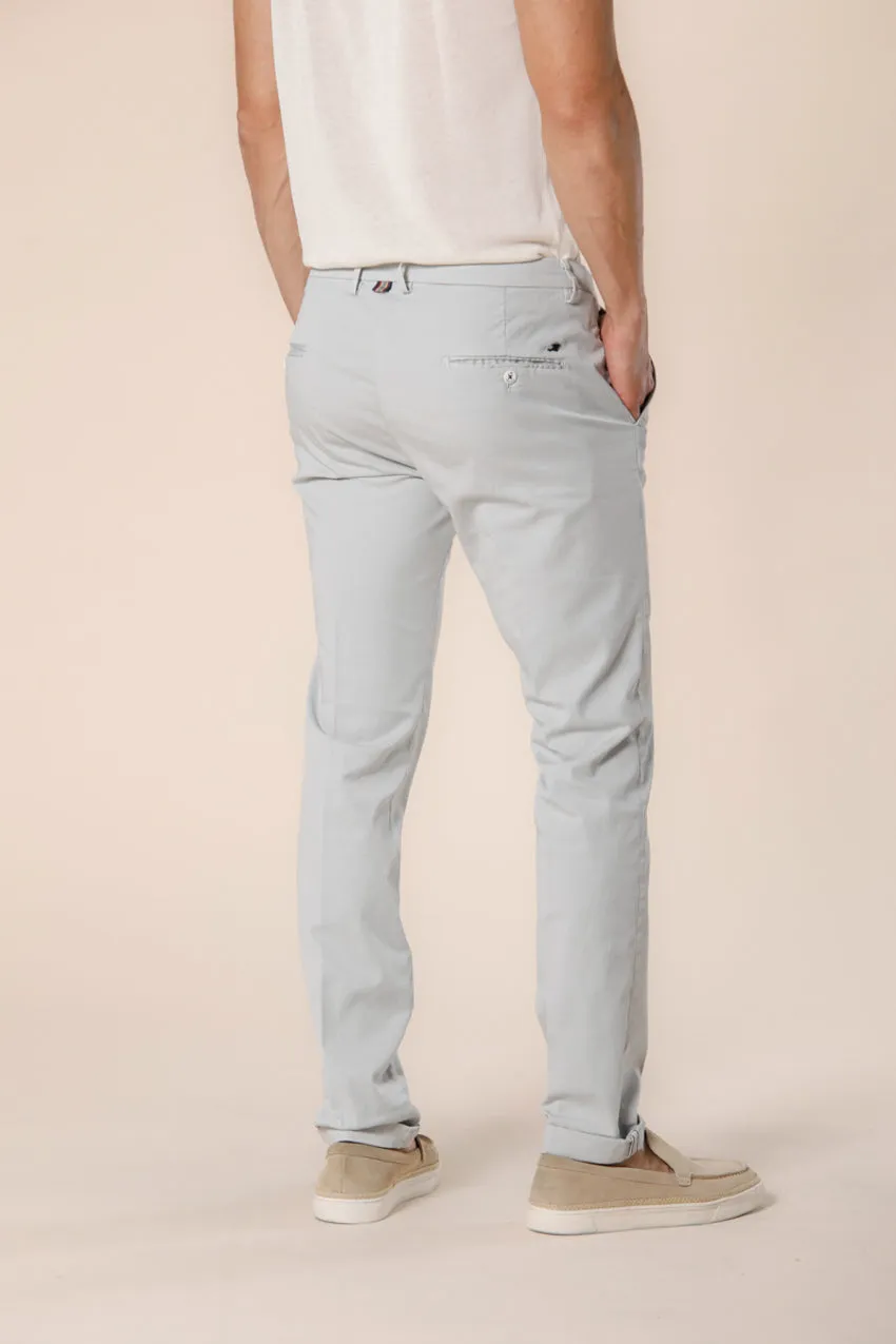 Torino Summer Color pantalon chino homme en coton et tencel slim