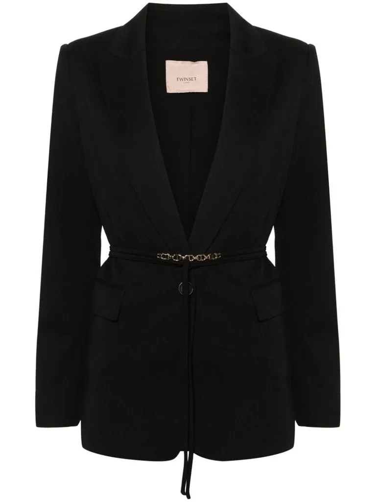 twinset Blazer dettaglio cintura