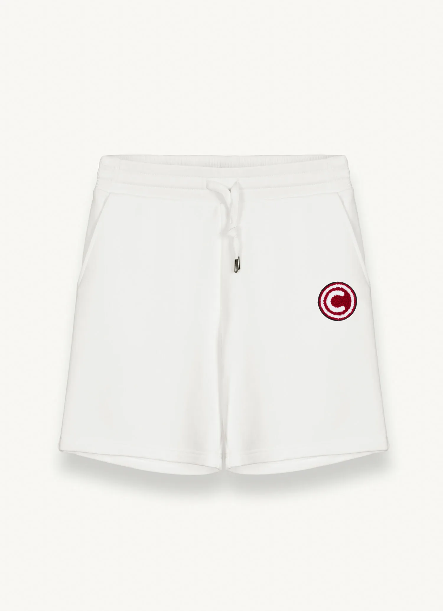 Varsity plush Bermuda shorts